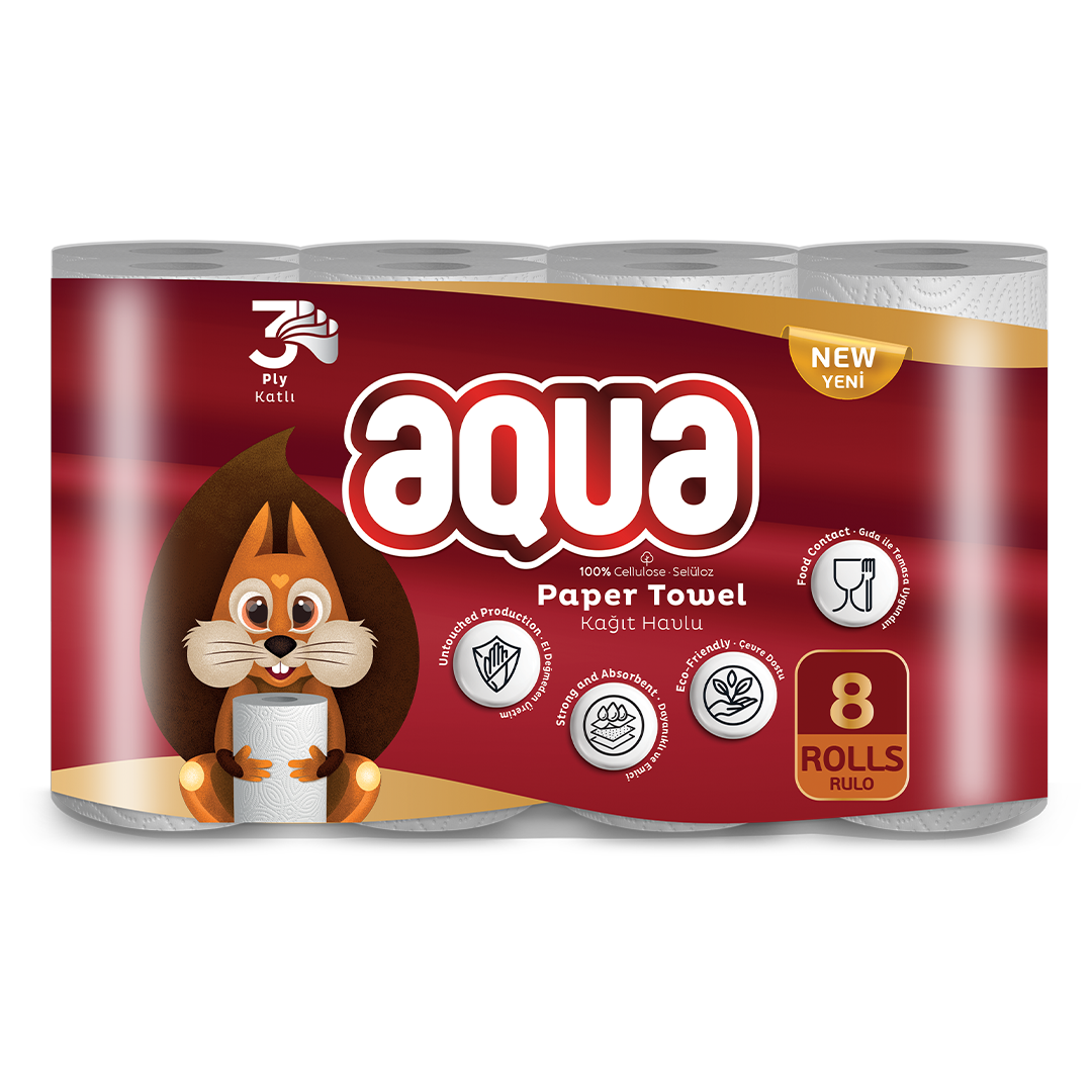 aqua 8 paper towel