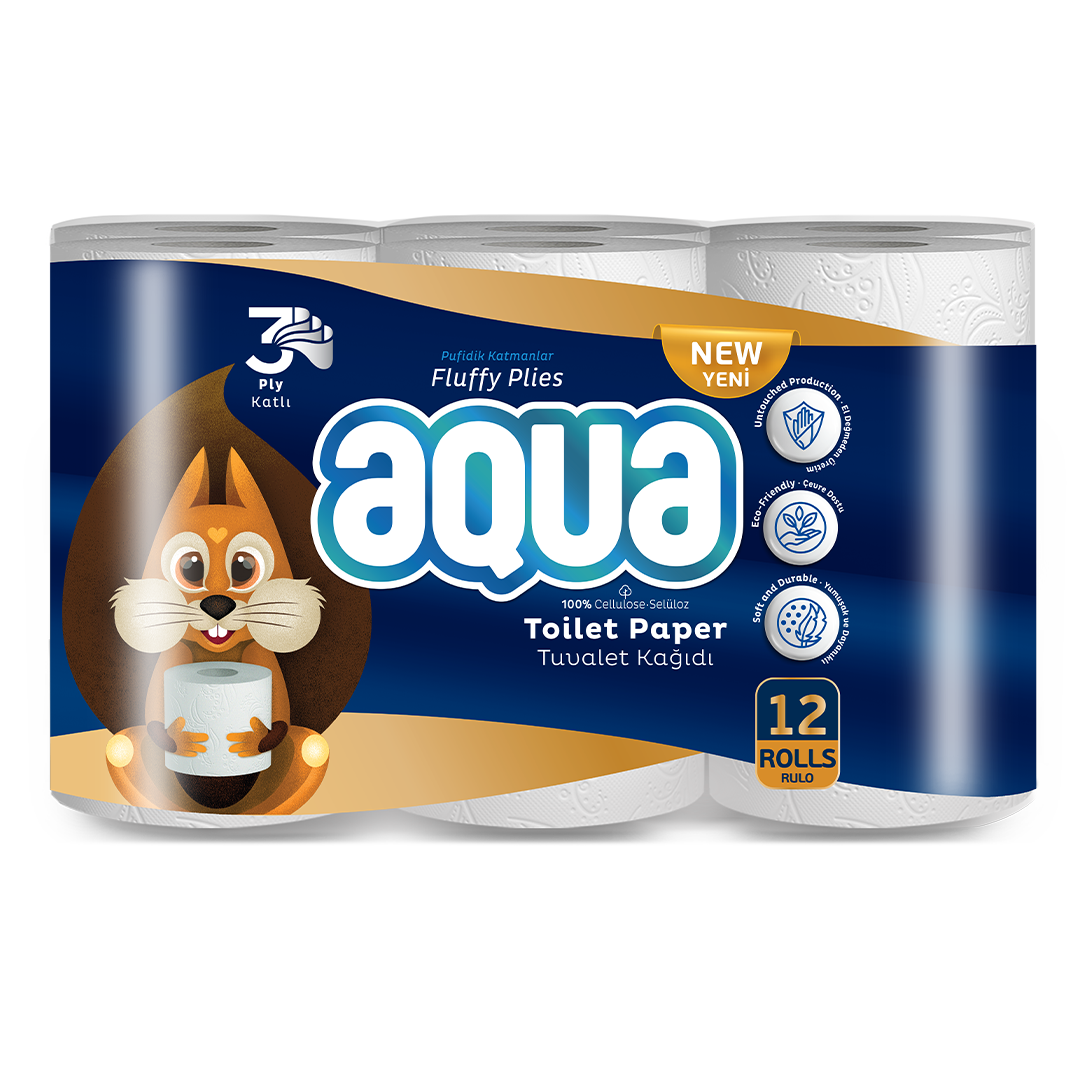 aqua 12 toilet paper