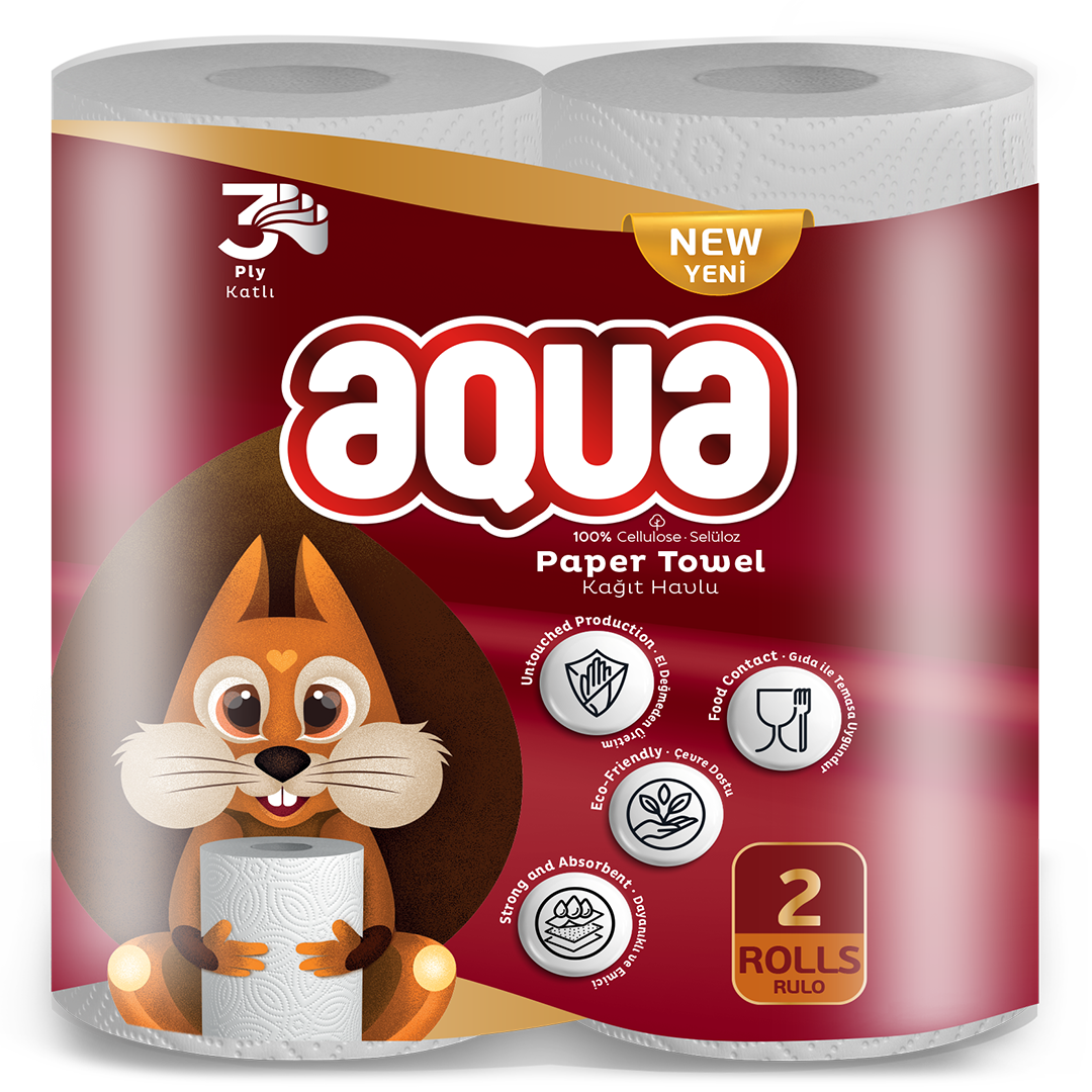 aqua 2 paper towel