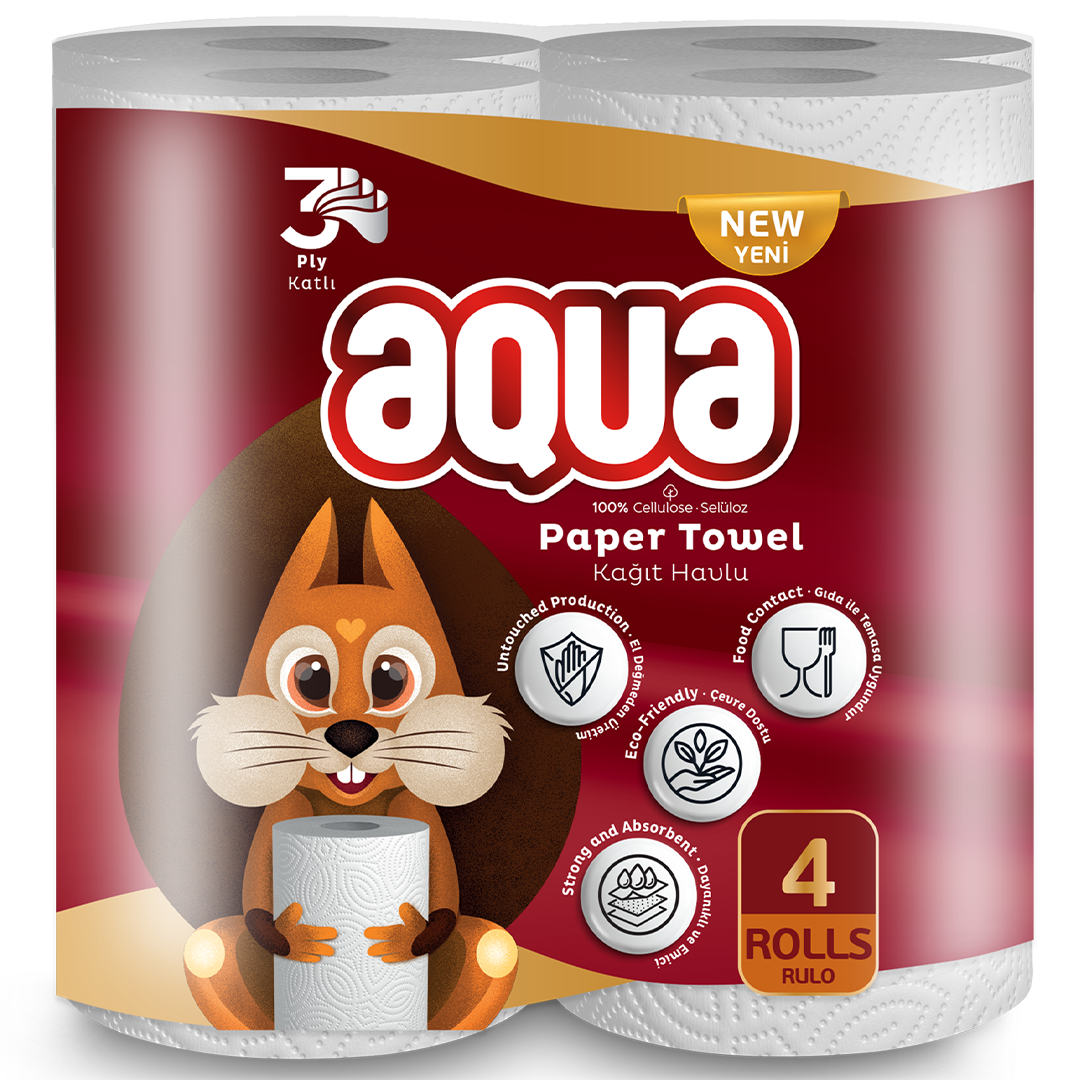 aqua 4 paper towel