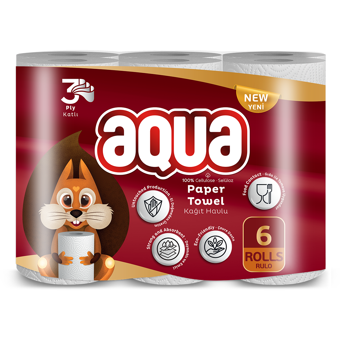 aqua 6 paper towel