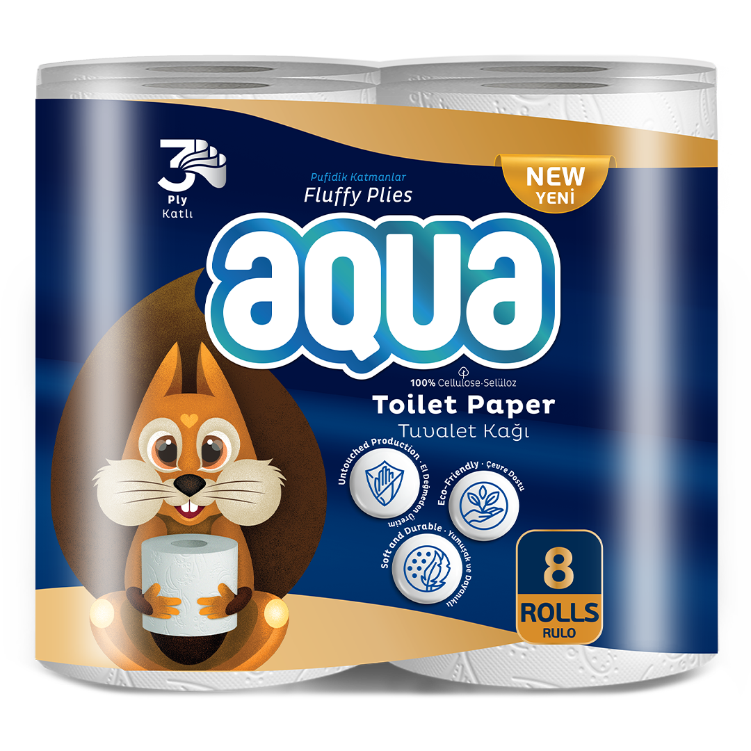 aqua 8 toilet paper