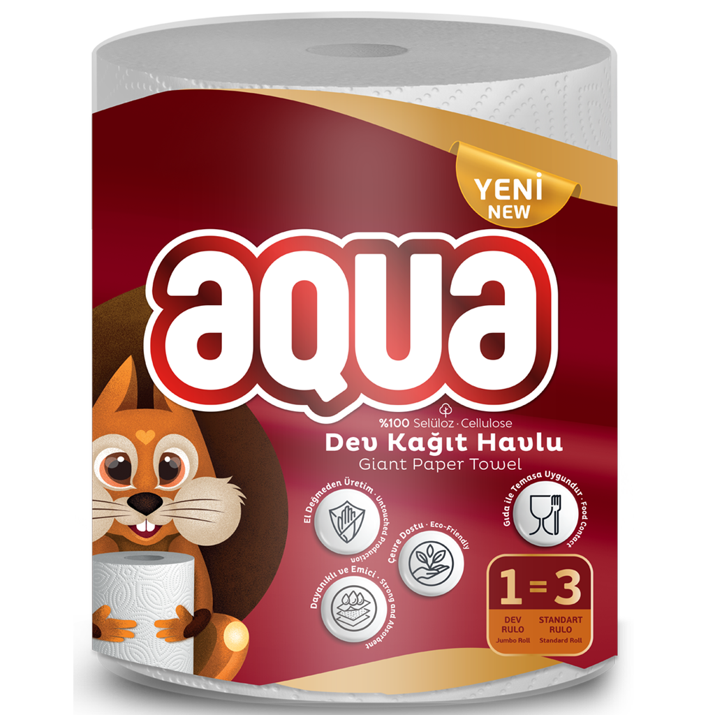 aqua 1-3 paper towel