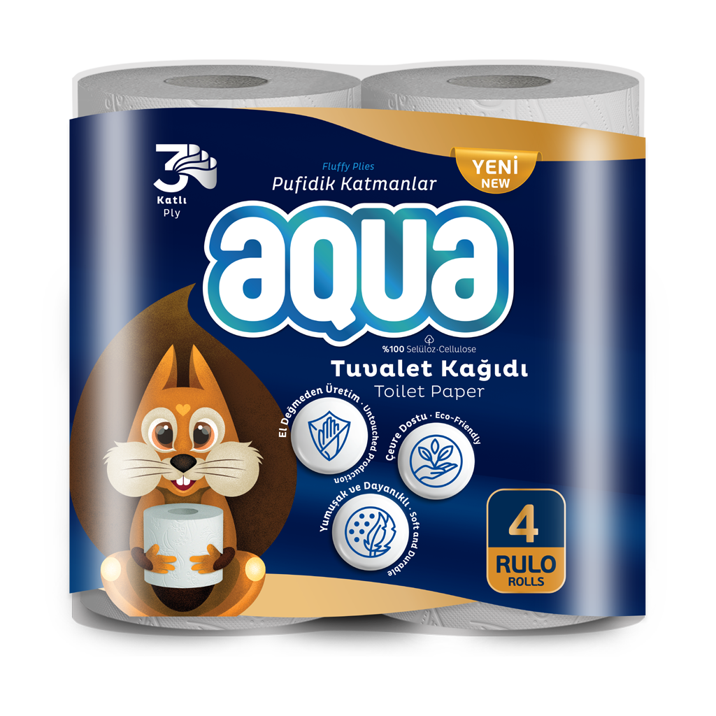 aqua 4l tuvalet kad